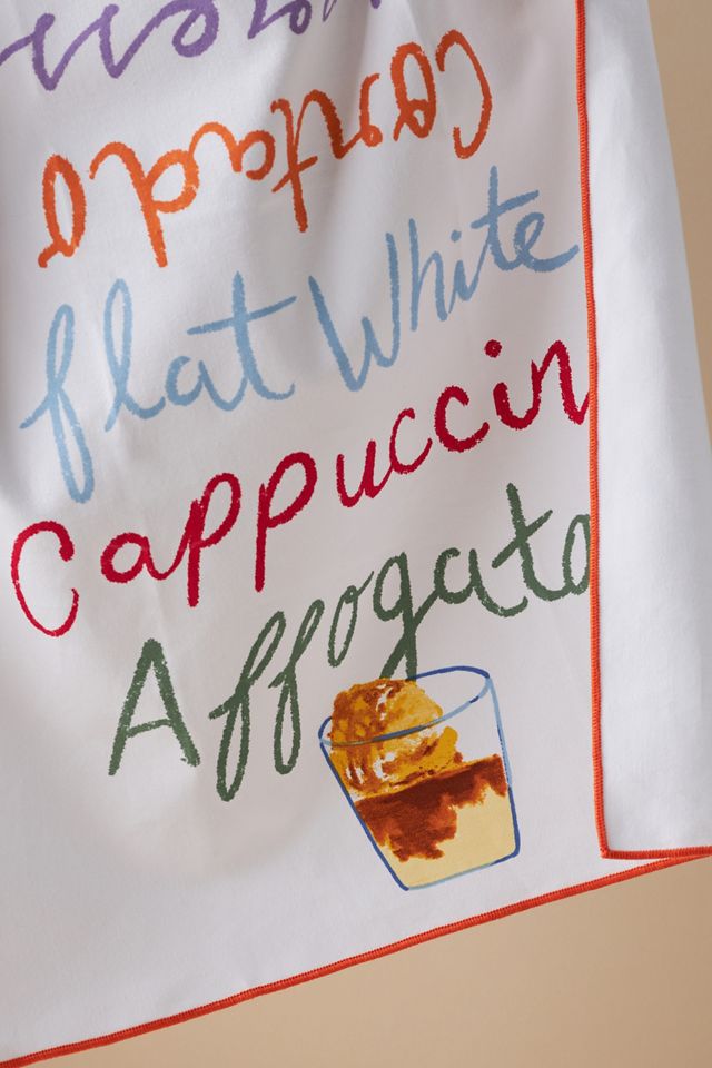 Coffee All Day Cotton Dish Towel #1