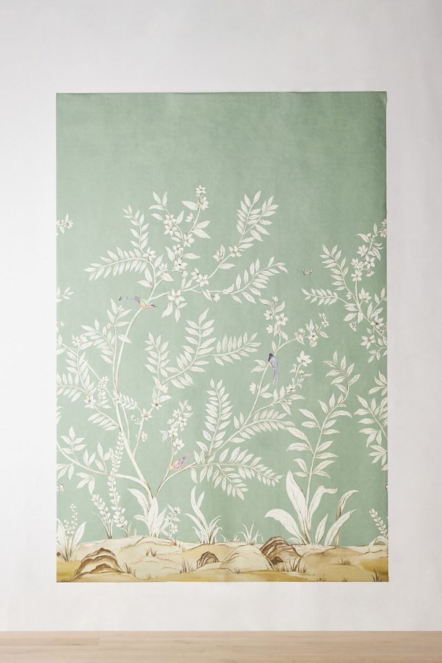 Vining Beauty Chinoiserie Wall Mural #1