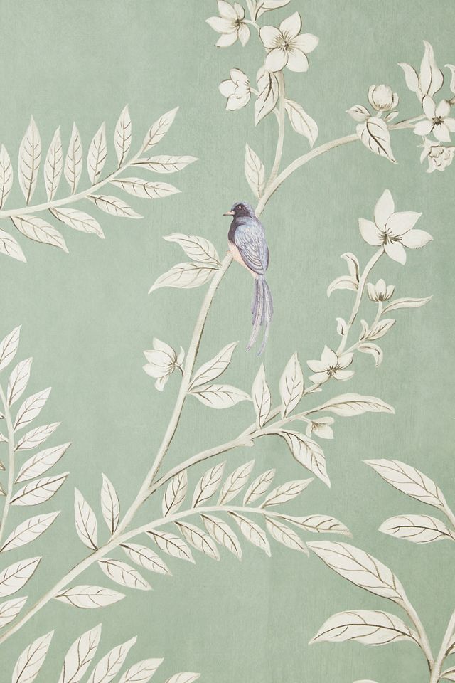 Vining Beauty Chinoiserie Wall Mural #2