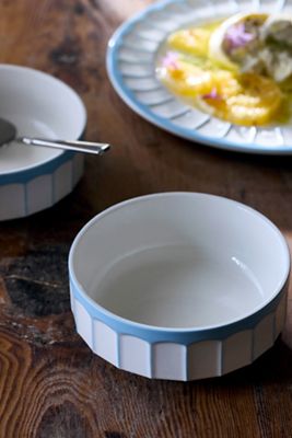The Latte Stoneware Cereal Bowls, Set of 4: Boulevard Edition
