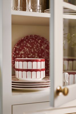 Bols à céréales en grès Boulevard Latte, lot de 4