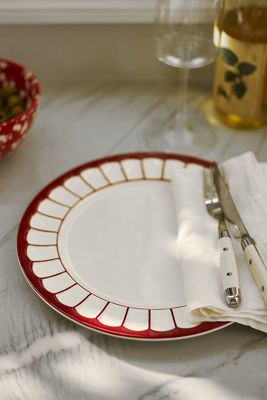 The Latte Stoneware Dinner Plates, Set of 4: Boulevard Edition
