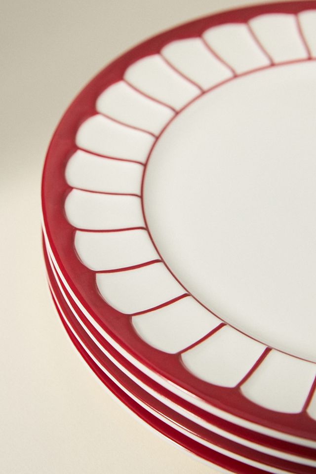 Boulevard Latte Stoneware Dinner Plates, Set of 4 #2
