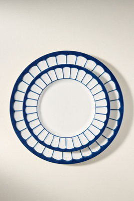 Anthropologie The Latte Stoneware Side Plates, Set Of 4: Boulevard Edition