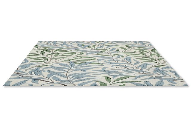 Morris & Co. Willow Bough Leafy Arbor Outdoor Rug #2