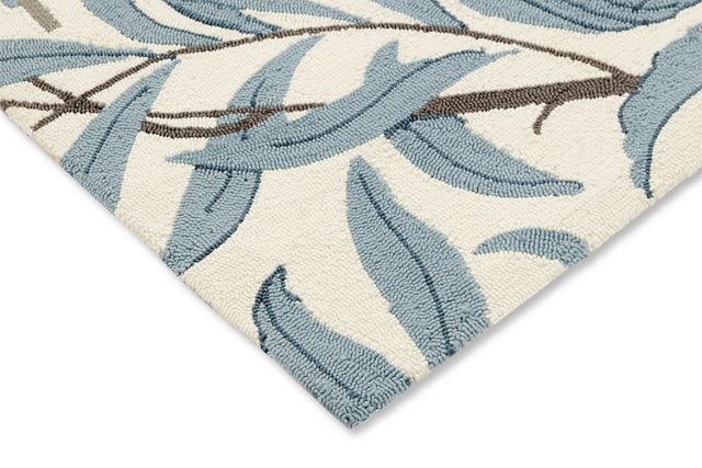 Morris & Co. Willow Bough Leafy Arbor Outdoor Rug #3
