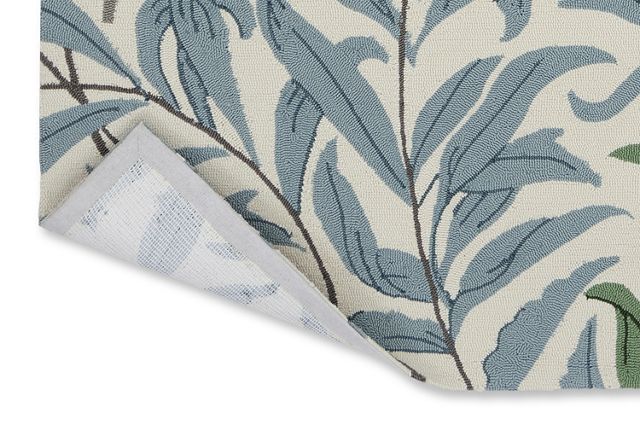 Morris & Co. Willow Bough Leafy Arbor Outdoor Rug #4