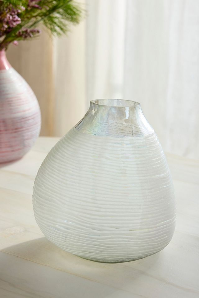 Cut Glass Luster Vase #1