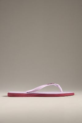 HAVAIANAS SLIM POINT THONG SANDALS 