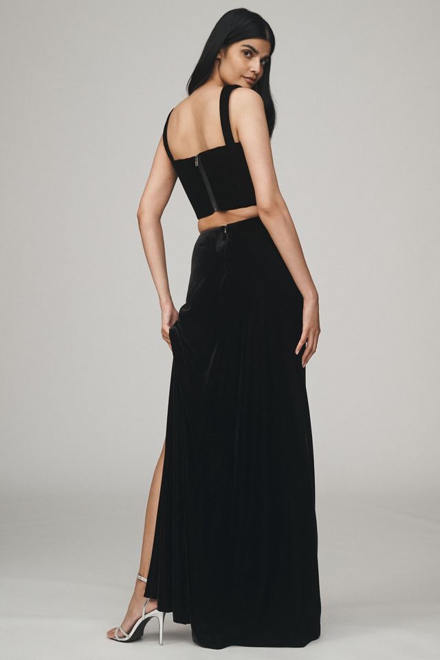VENUS MAXI SKIRT - BLACK