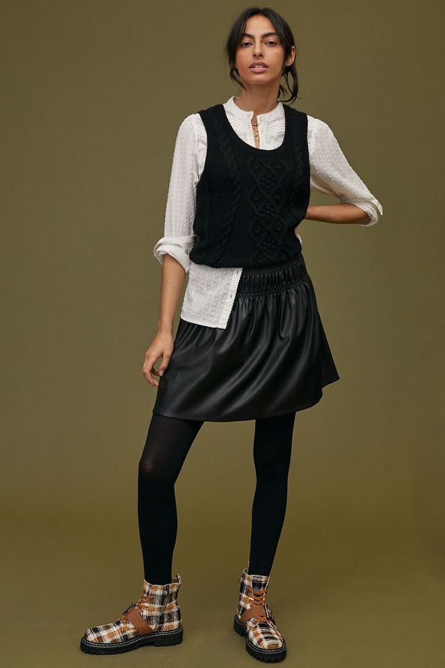 Cable-Knit Sweater Tank #3