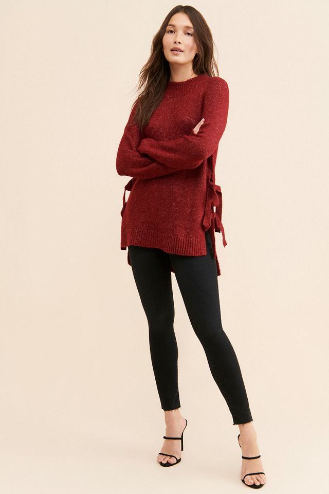 Vigoss Side Tie Sweater #3