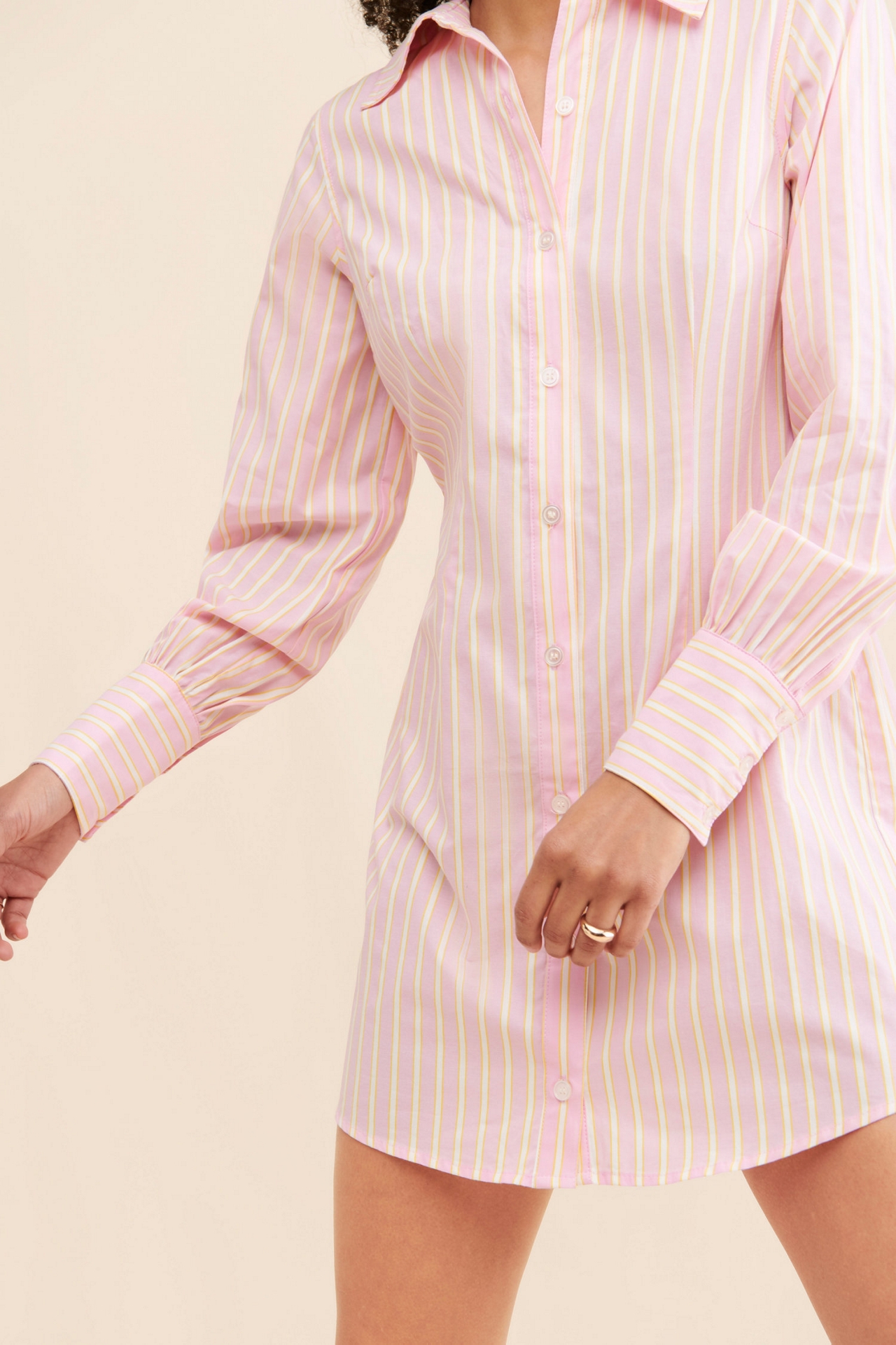 Sanctuary Striped Shirt Dress