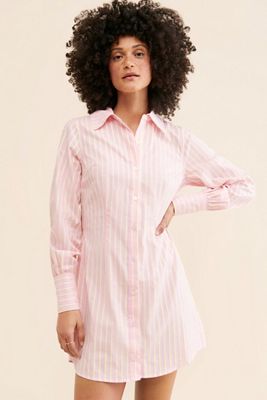 Sanctuary Striped Shirt Dress