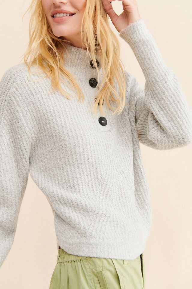 RD Style Elliot Button Sweater #2