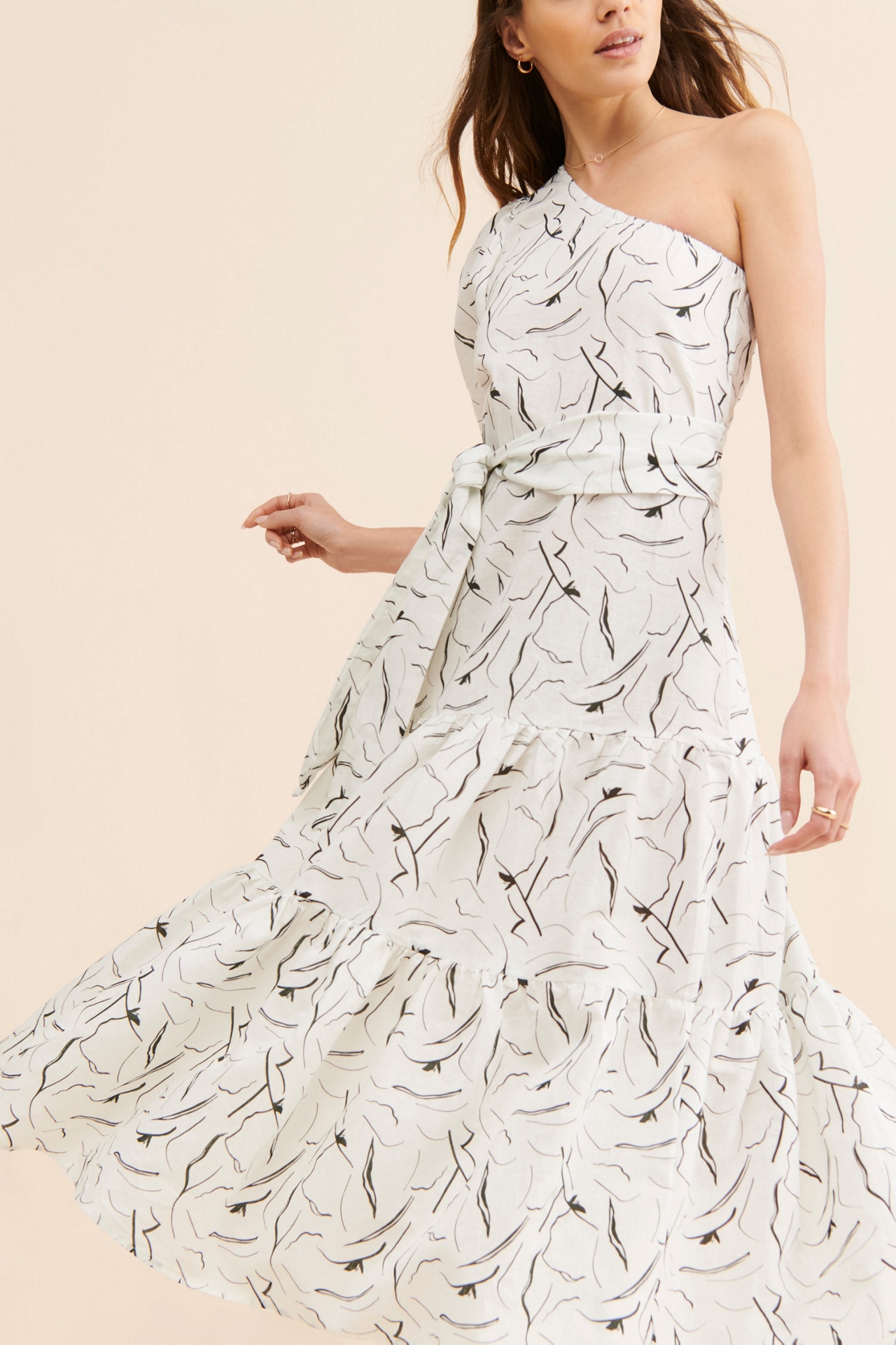 Little Lies Lily One-Shoulder Dress