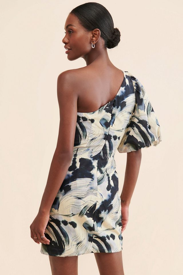 Let Me Be Rachel One-Shoulder Mini Dress #1
