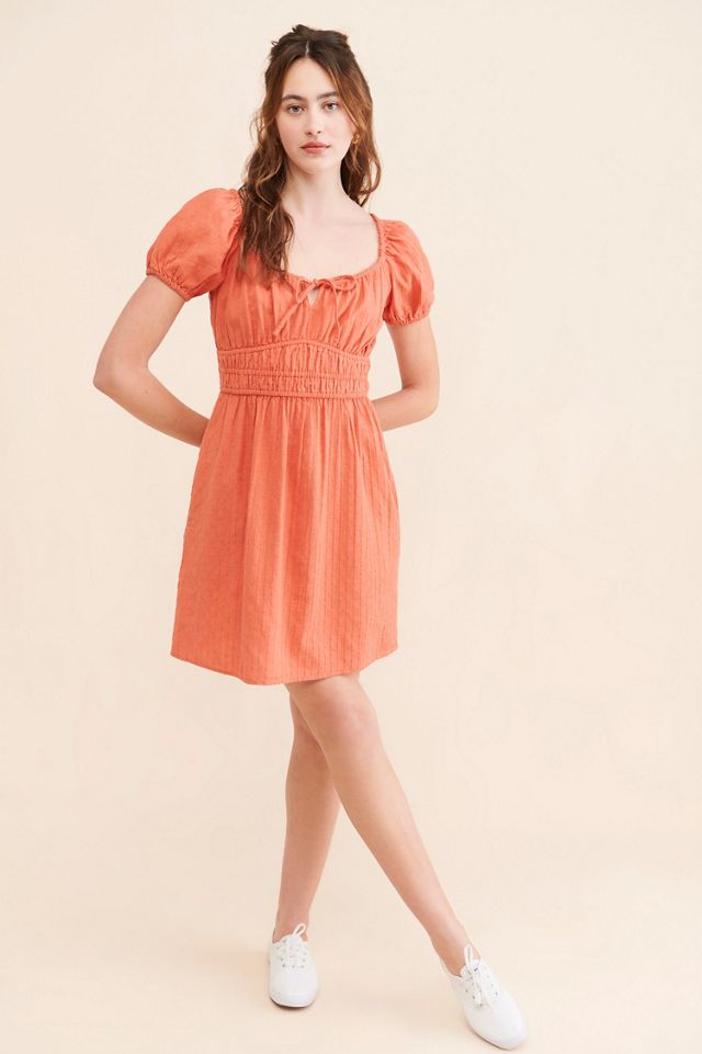 Madewell Sophia Tie-Front Mini Dress #3