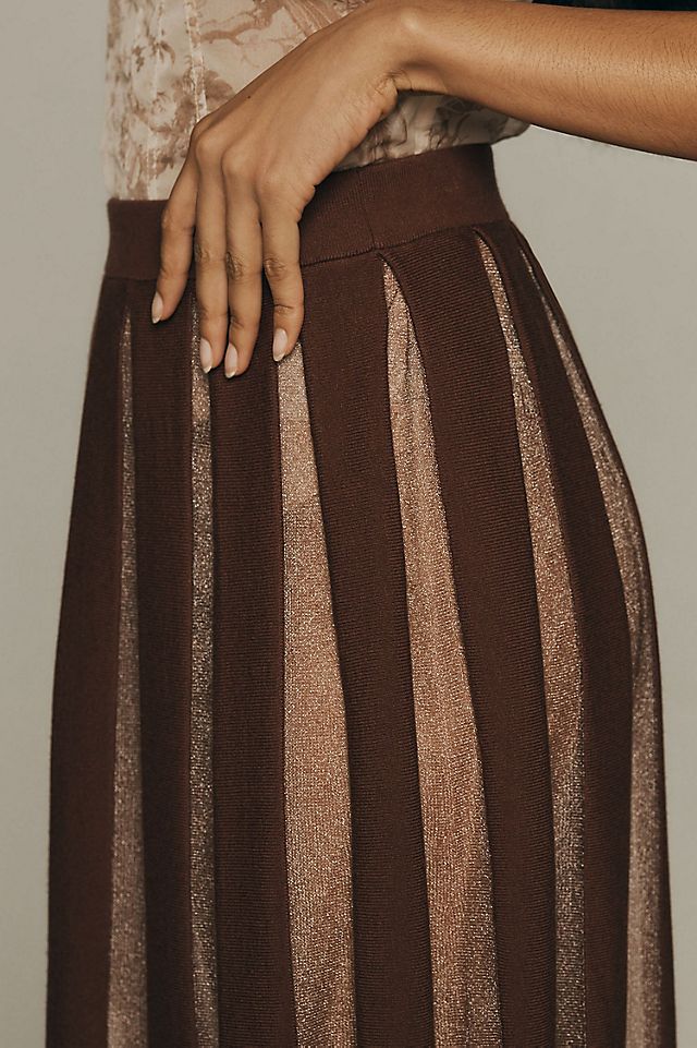 Sheer Pleated Maxi Skirt | Anthropologie Sheer Pleated Maxi Skirt | Anthropologie