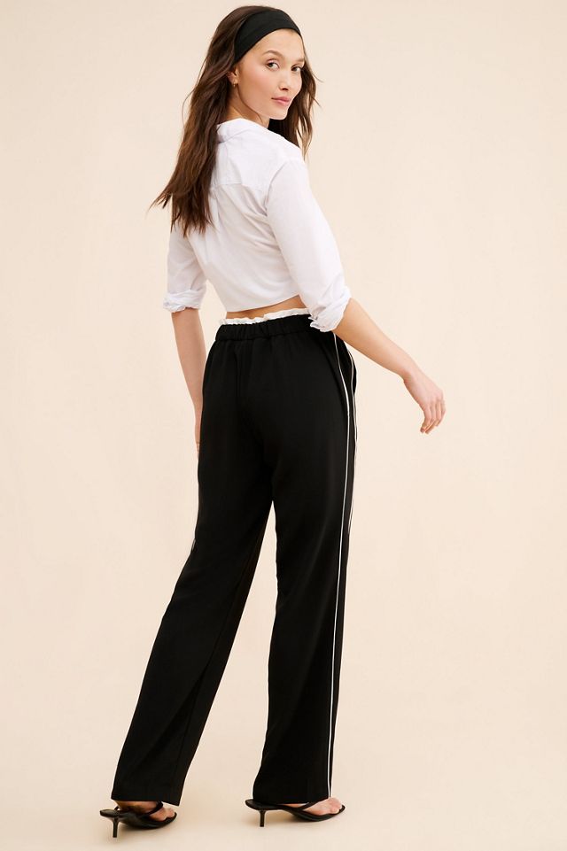 Maeve Pull-On Track Pants #3