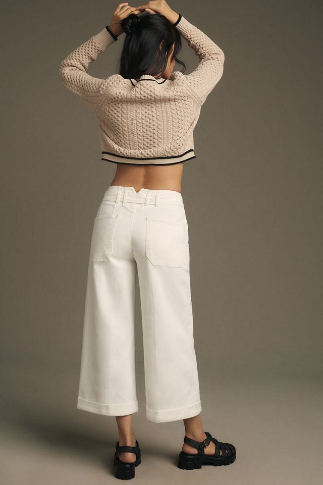Maeve Cropped Ex High-Rise Wide-Leg Jeans #2
