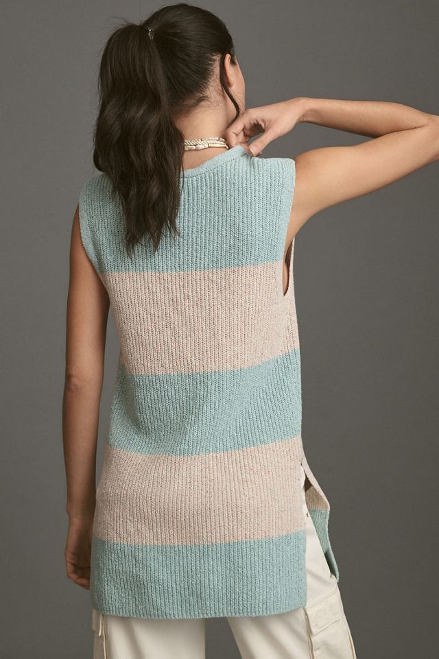 Pilcro Longline Sweater Vest #1