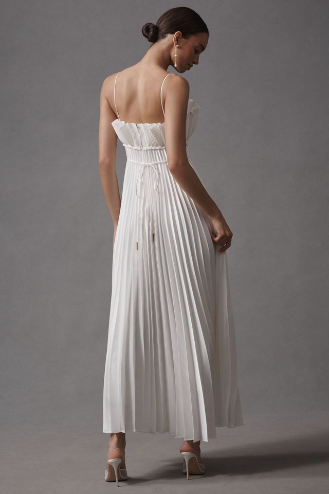Acler Sanna Pleated Maxi Dress #1