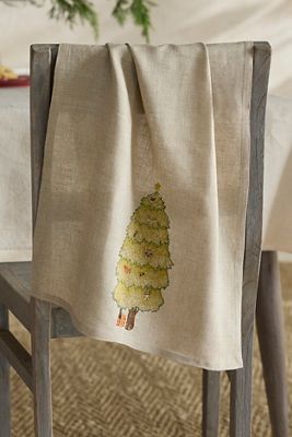 Coral & Tusk Peek-a-Tree Dish Towel