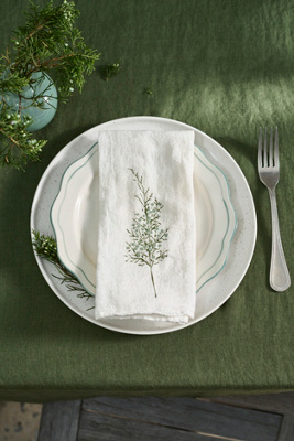 Terrain Juniper + Cedar Napkins, Set Of 4