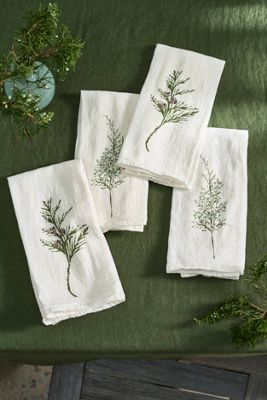 Juniper + Cedar Napkins, Set of 4