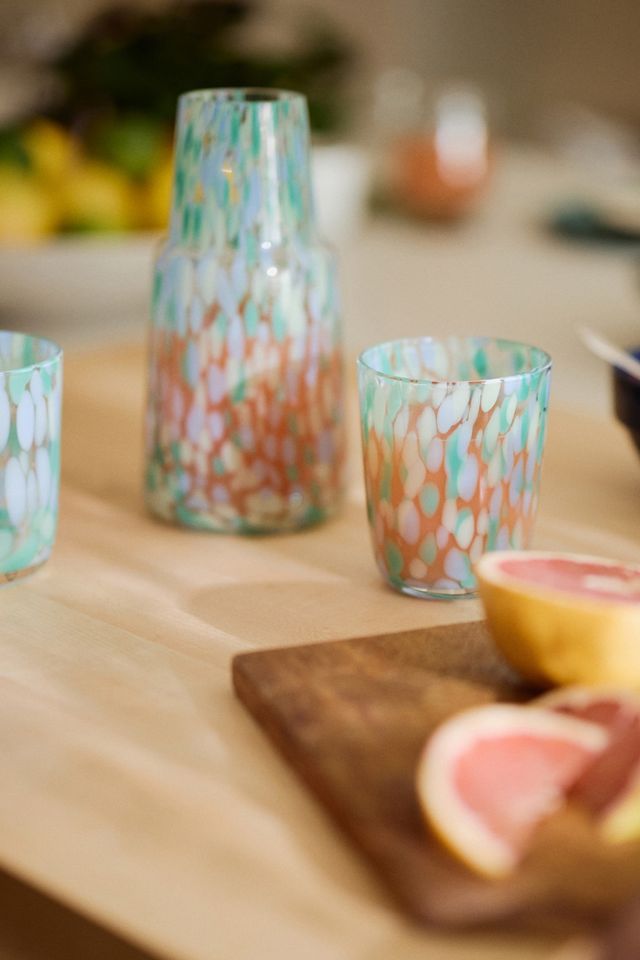 Charlie Confetti Glass Carafe #1