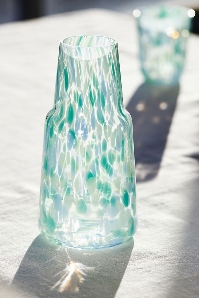 Charlie Confetti Glass Carafe