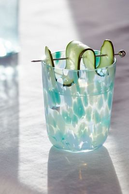 Charlie Confetti Juice Glasses, Set of 4