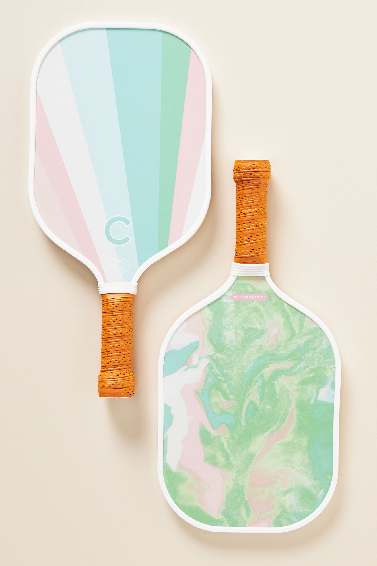 Monogram Outdoor Pickleball Paddle - Green, K