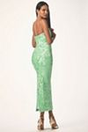 Helsi Leslie Strapless Sequin Midi Dress