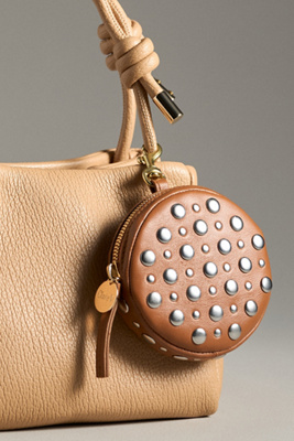 Clare V Le Disco Bag Charm In Beige