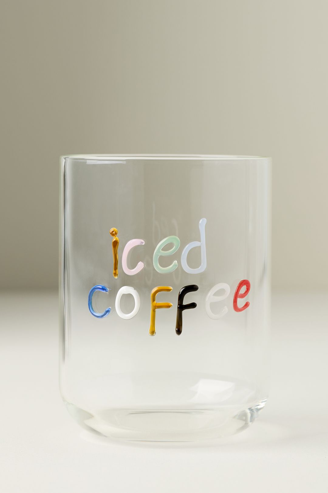 The Love Notes Juice Glass - Iced Coffee
