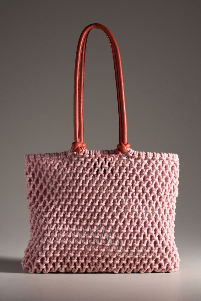 Clare V. Sandy Netted Tote #1