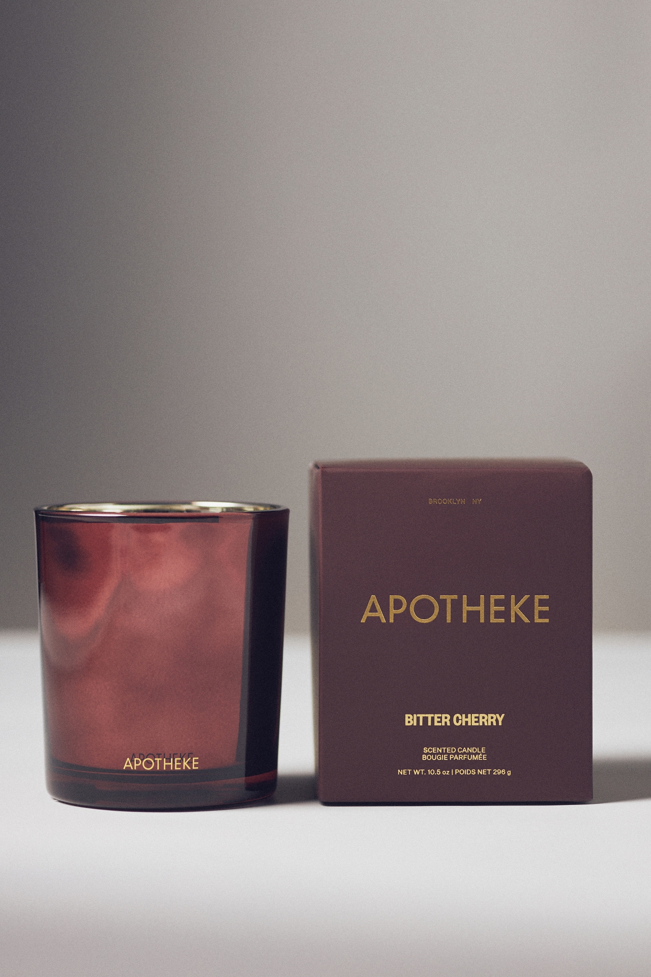 Apotheke Bitter Cherry Boxed Candle