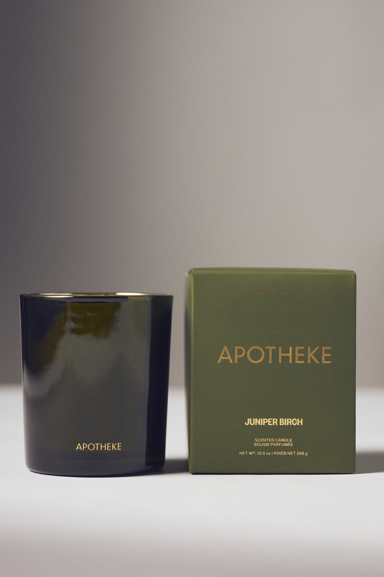 Apotheke Juniper Birch Boxed Candle