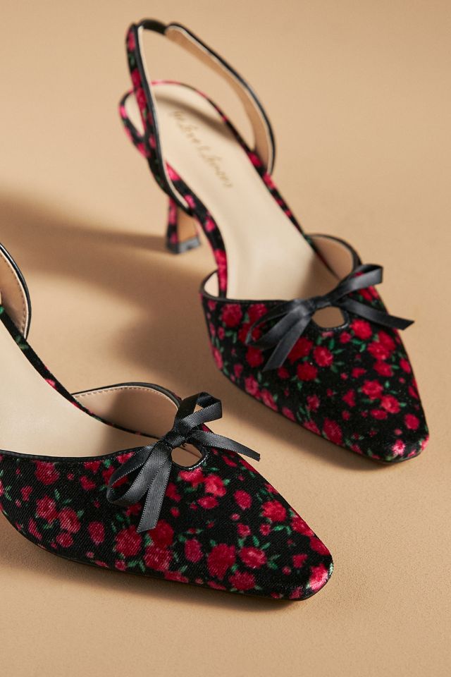 For Love & Lemons Lyana Slingback Heels #2
