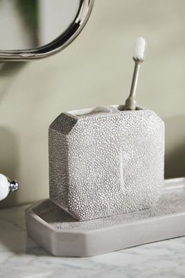 Shagreen Toothbrush Holder