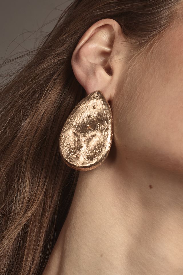 Teardrop Stud Earrings #1