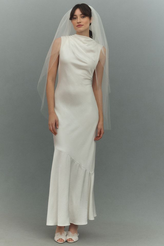 BHLDN Lilly Fingertip Veil #6