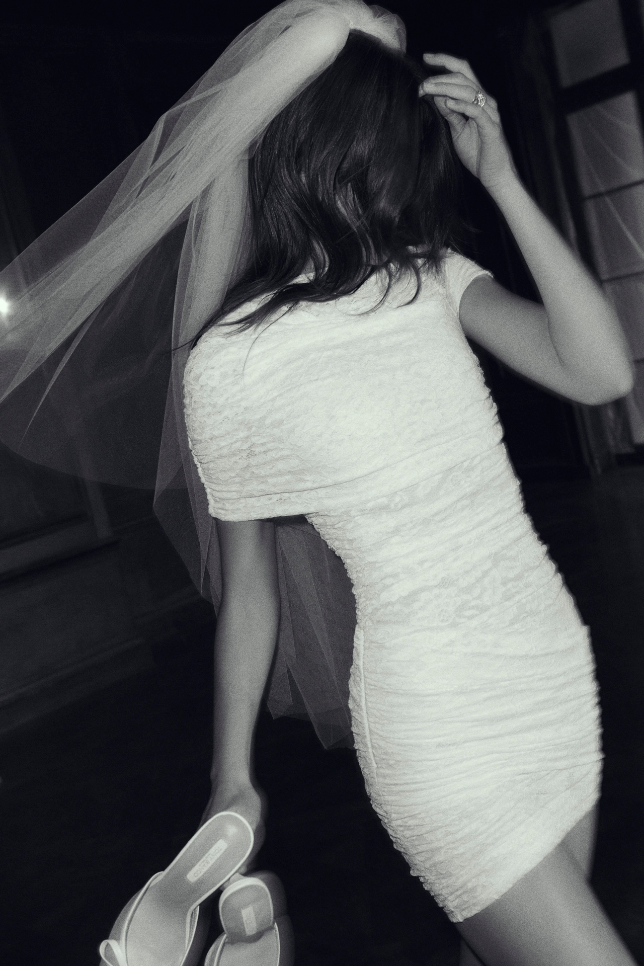 BHLDN Lilly Fingertip Veil