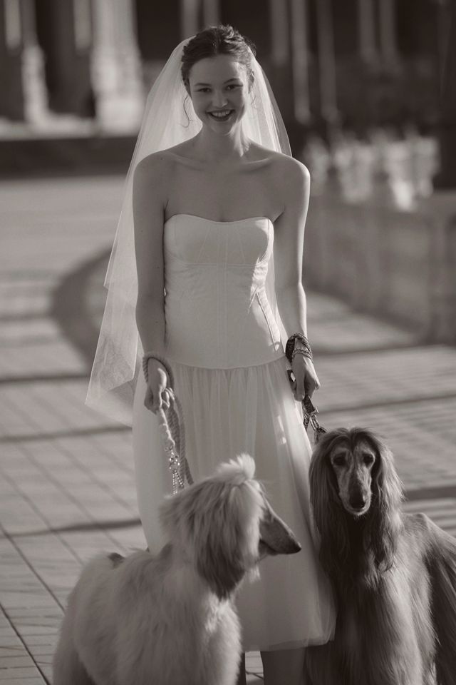 BHLDN Lilly Fingertip Veil #4