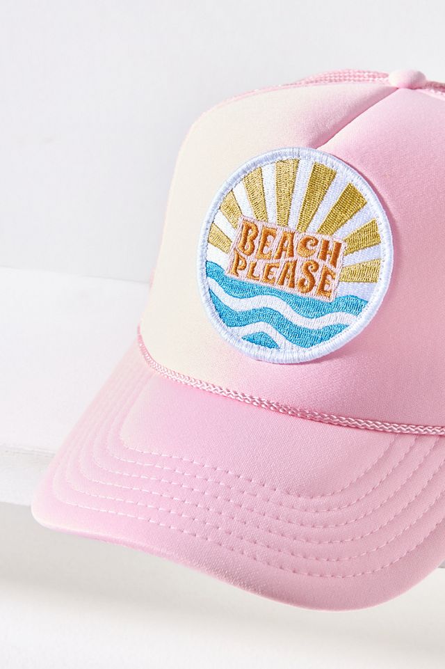 Friday Feelin Beach Please Trucker Hat #3