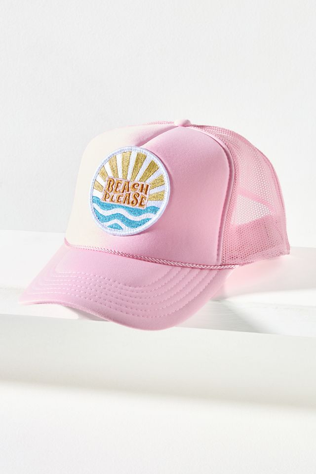 Friday Feelin Beach Please Trucker Hat #1