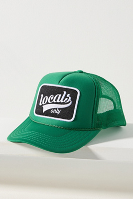 Friday Feelin Locals Only Hat In Green