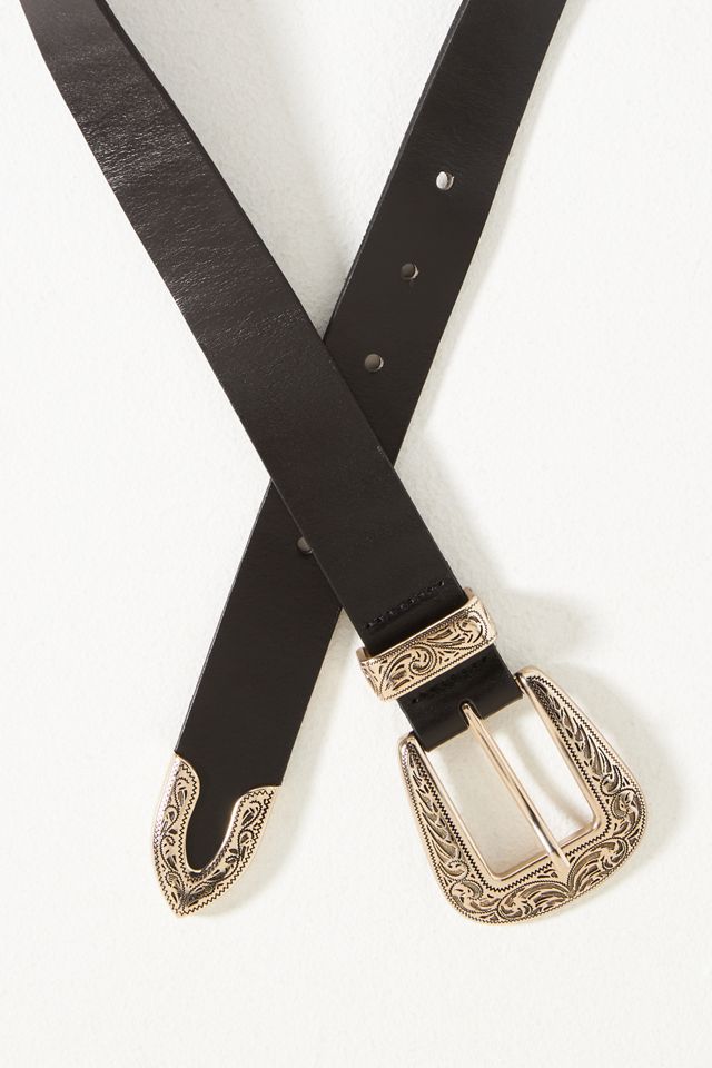 Engraved Western Belt #1